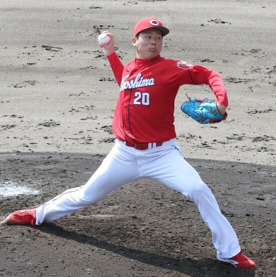  順調なキャンプを終えた栗林（東スポWeb）