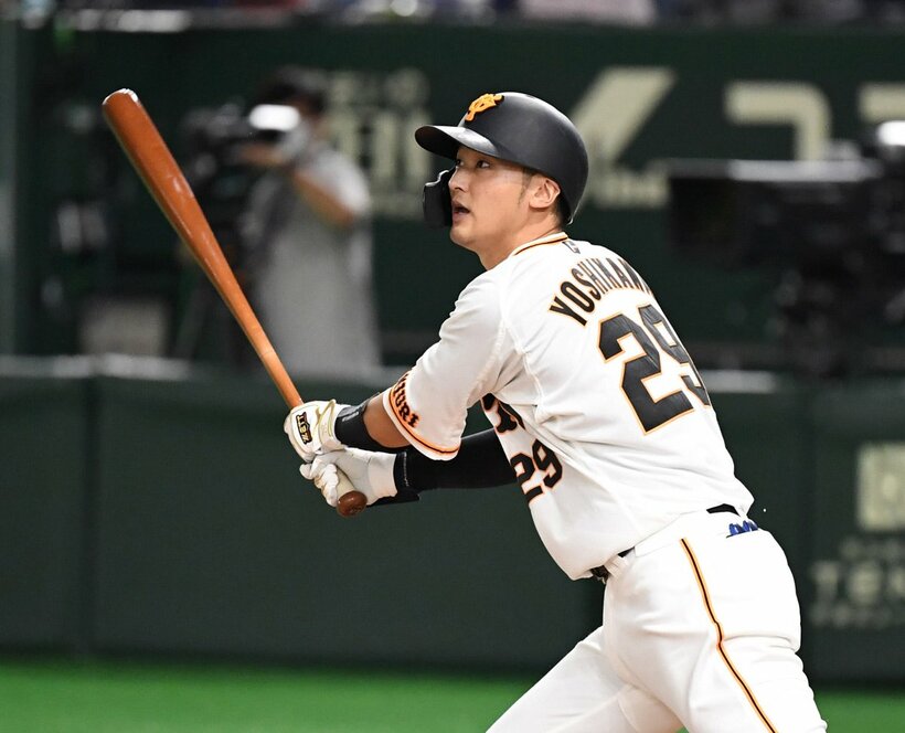  ２か月ぶりに一軍復帰した巨人・吉川