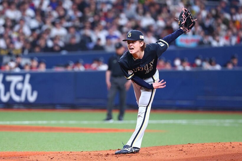 気迫の投球を見せたオリックス・寺西成騎