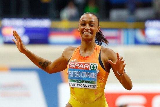 スペインの三段跳び選手、アナ・ペレテイロ（ロイター）