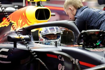 失速した角田（ロイター）