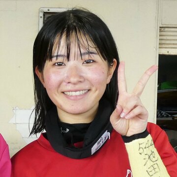 デビューを果たしたボートレーサー・池田美優
