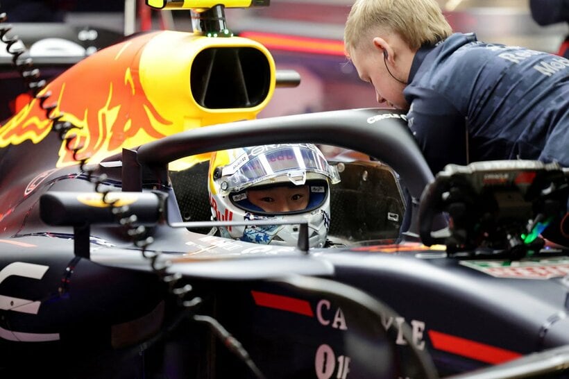 失速した角田（ロイター）