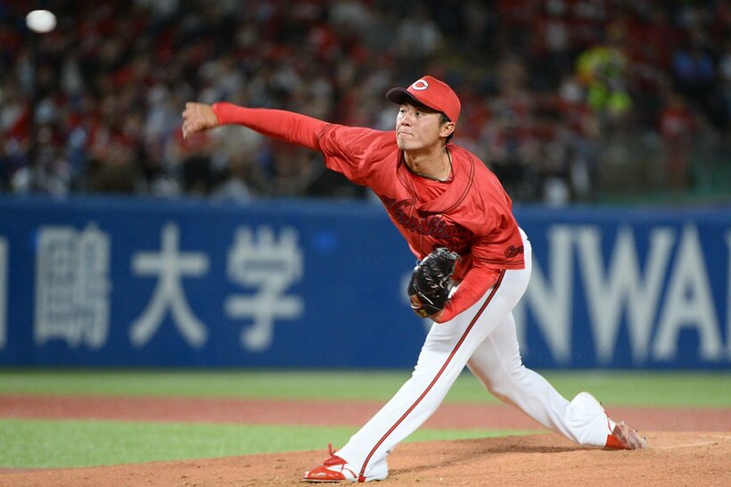 ２回無安打無失点の広島・益田