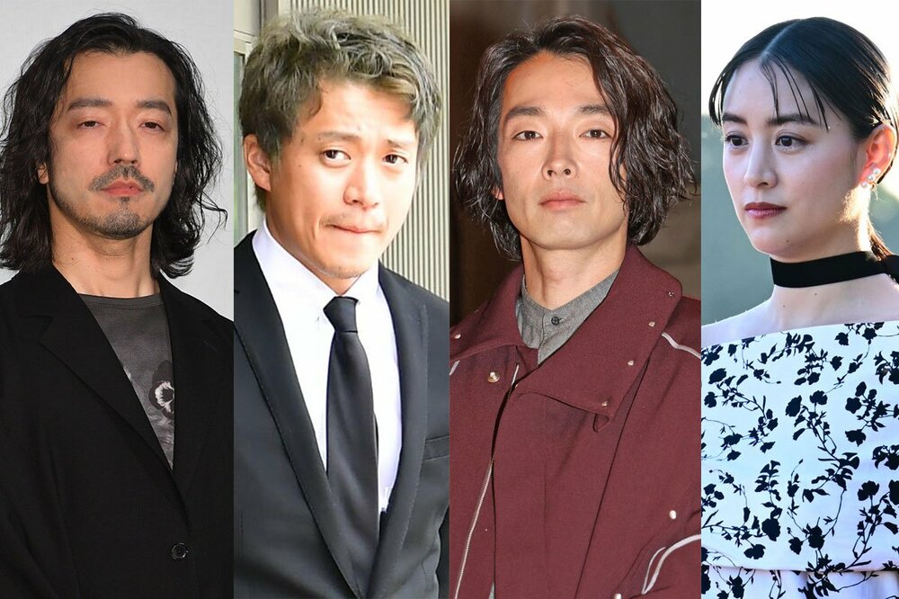 （左から）金子、小栗、森山、山本