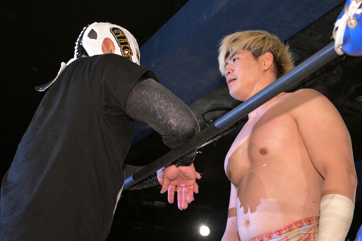ノア・MM】BUSHI登場で清宮海斗と初対戦「あの色男の顔を黒く