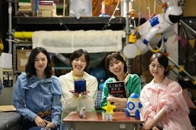左から片山友希、森田望智、木竜麻生、伊藤万理華
