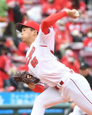  ホロ苦い一軍デビューとなった広島・玉村