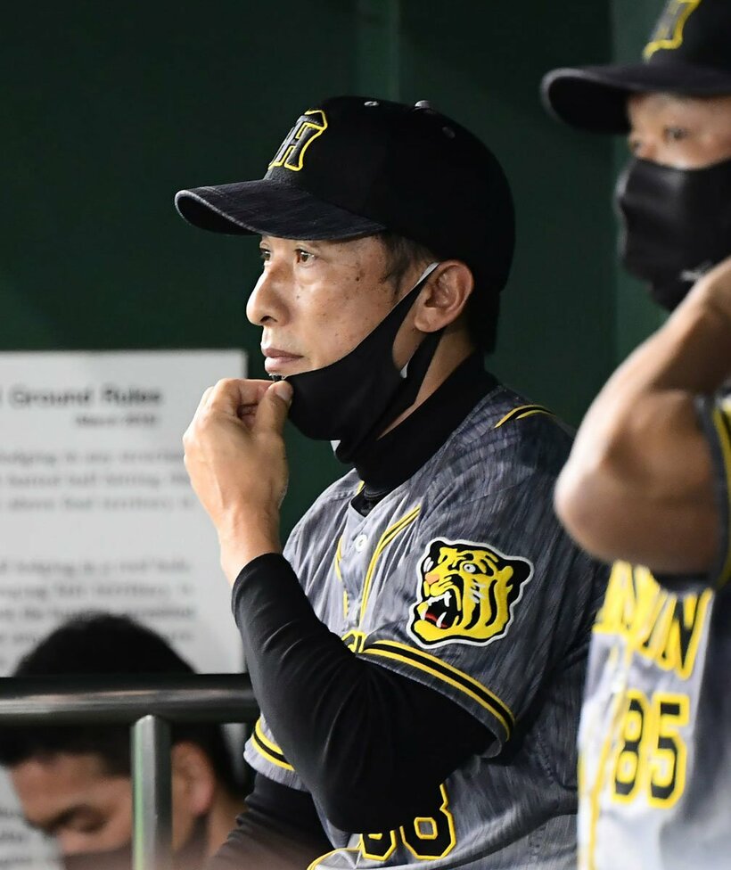  Ｖロードばく進中の矢野阪神だが…