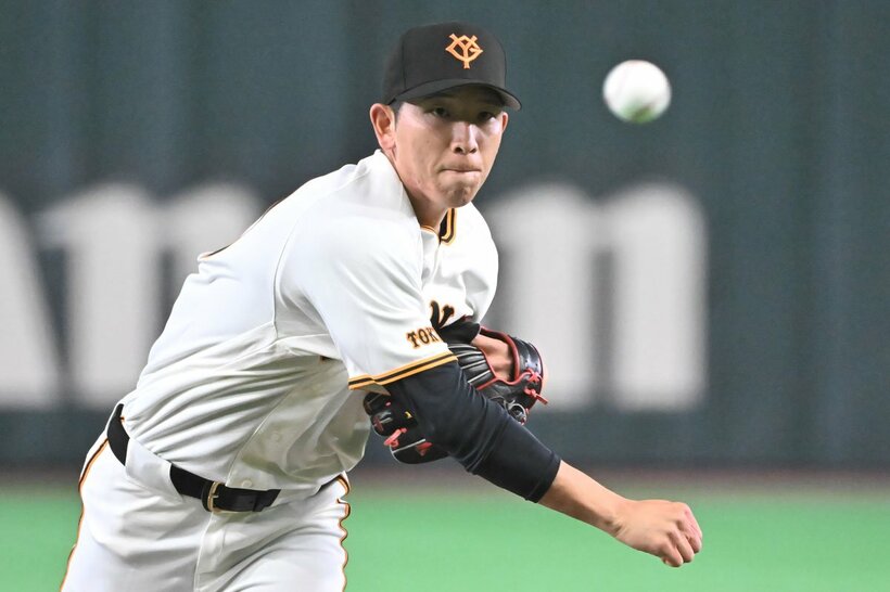 ようやく一軍初登板となった巨人・戸郷翔征　
