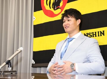 阪神は〝灼熱の冬〟。森下は球団史上最速で２億円台に到達した