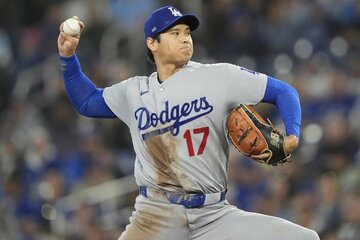 今季は投手で無双している大谷（ロイター）