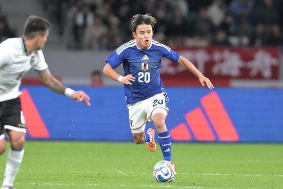 日本代表でも欠かせない存在となっているＭＦ久保建英