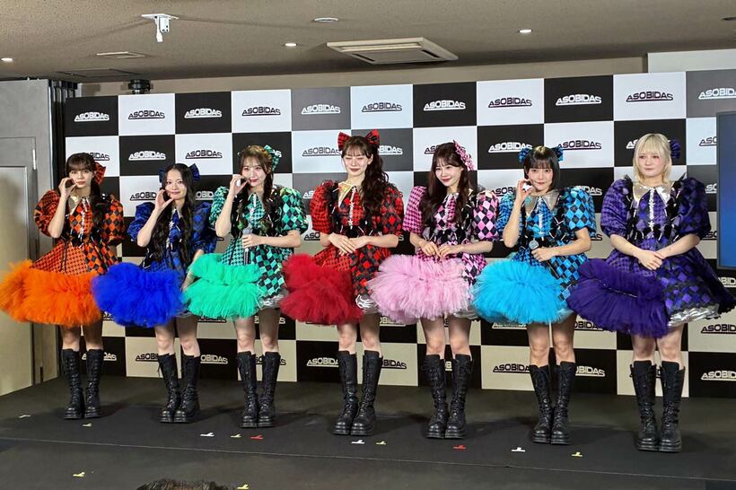 新会社設立会見に出席したＣＡＮＤＹ　ＴＵＮＥ