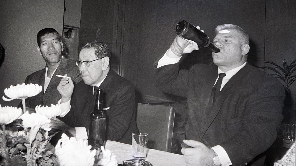 1ページ目】ビールを痛飲！〝壊し屋〟クラッシャー・リソワスキーは