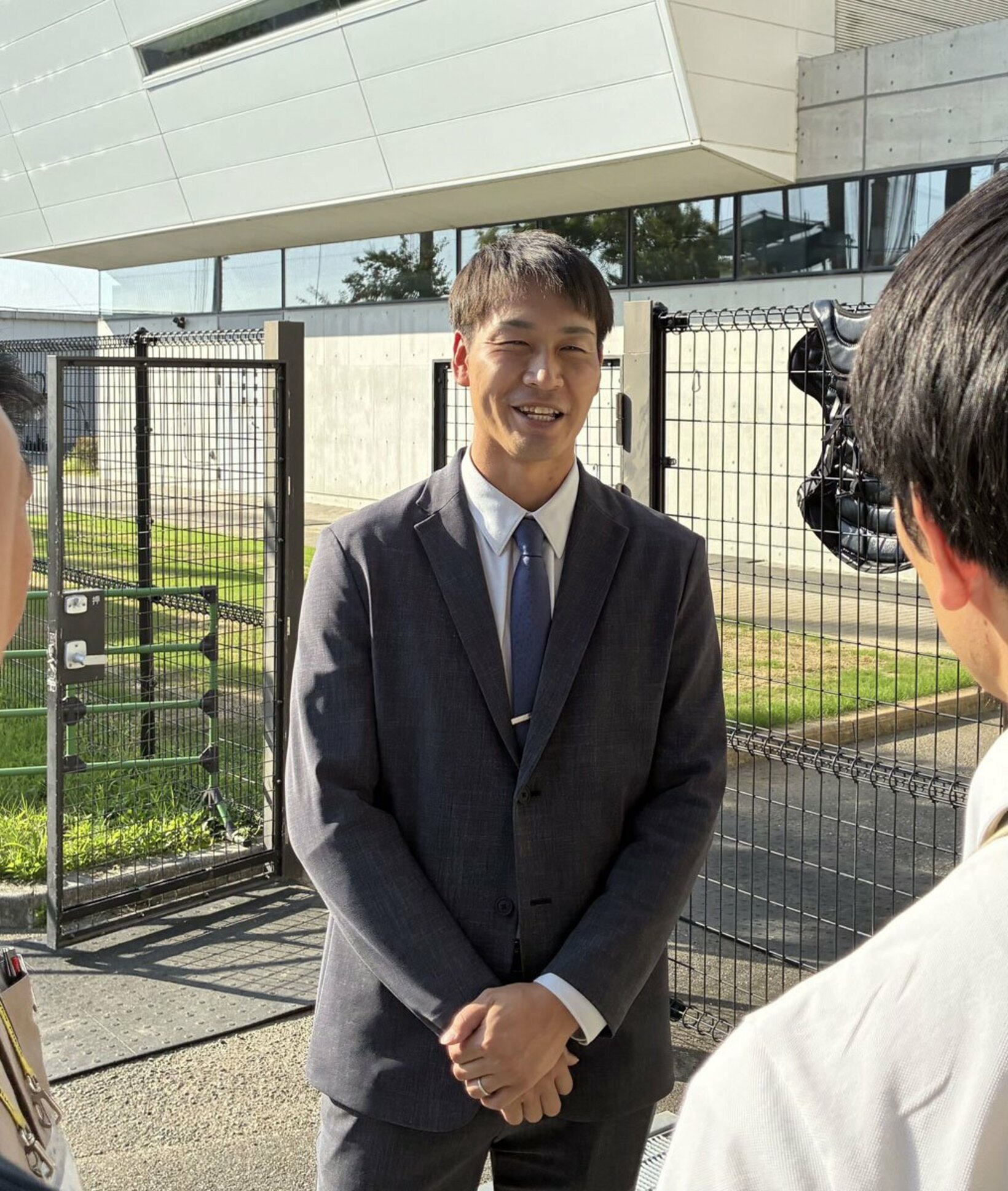 通告直後の対応でも、表情は暗くなかった武田翔太