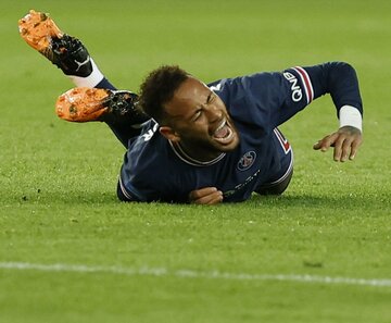  ふるまいが問題視されているネイマール（ロイター）