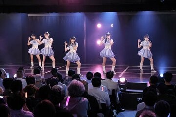 初パフォーマンスを行った14期生の５人（©2026 SKE, Inc.）