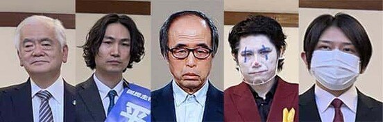 左から皆川氏、平塚氏、加藤氏、河合氏、後藤氏