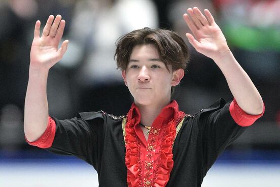 SPで３位だった中田璃士