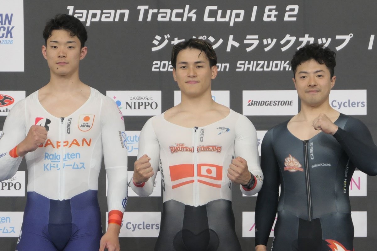 自転車競技・ジャパントラックカップⅠ】太田海也と佐藤水菜が