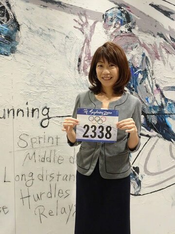  高橋尚子理事（日本陸上競技連盟公式ＨＰから）
