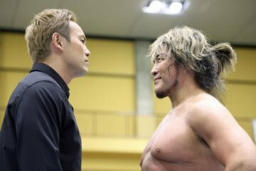 棚橋の引退戦の相手に決まったオカダ・カズチカ