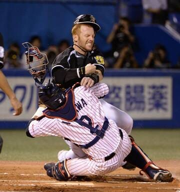 発端となった阪神マートンのタックル（１３年）