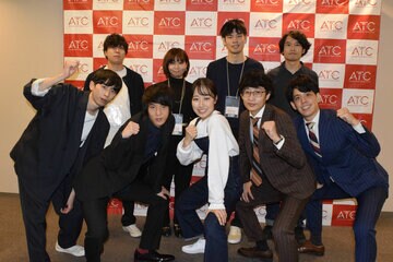 前列左から「ジャックポット」河野雅治と澤田和志、くわがた心、「シブオンプ」諸岡敬汰と谷口弘晃