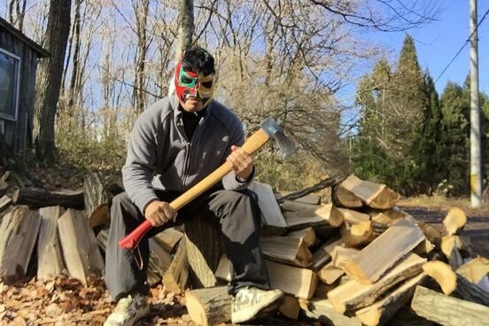震災当時、カシンは仙台の山奥で山ごもりしていた