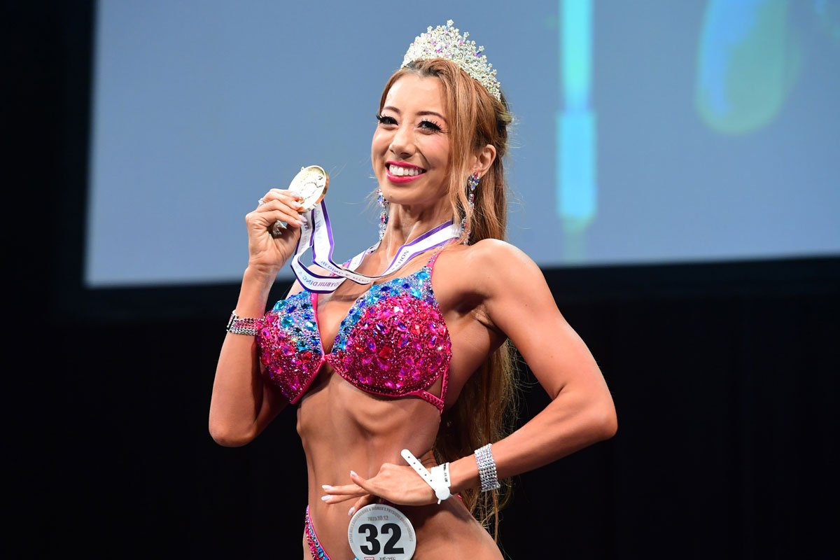 ボディビル】安井友梨 驚異の6連覇！「この競技が大好き。面白すぎて