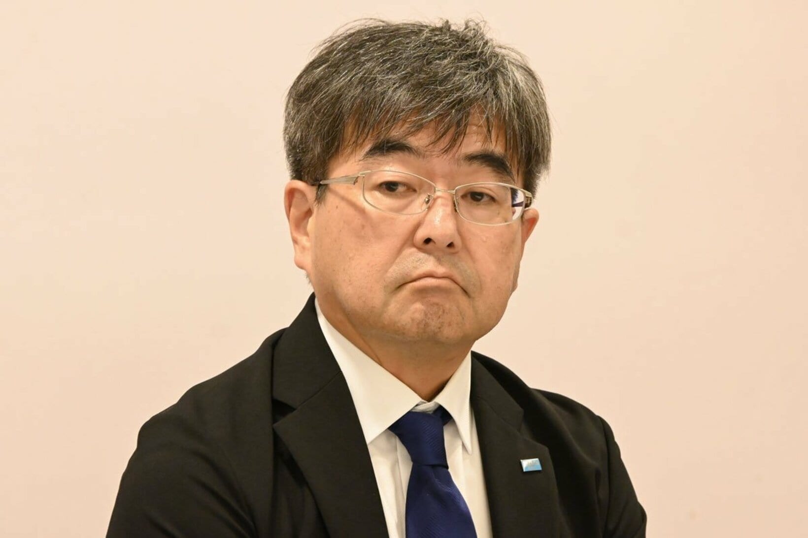 ＭＢＳラジオの原厳一郎社長