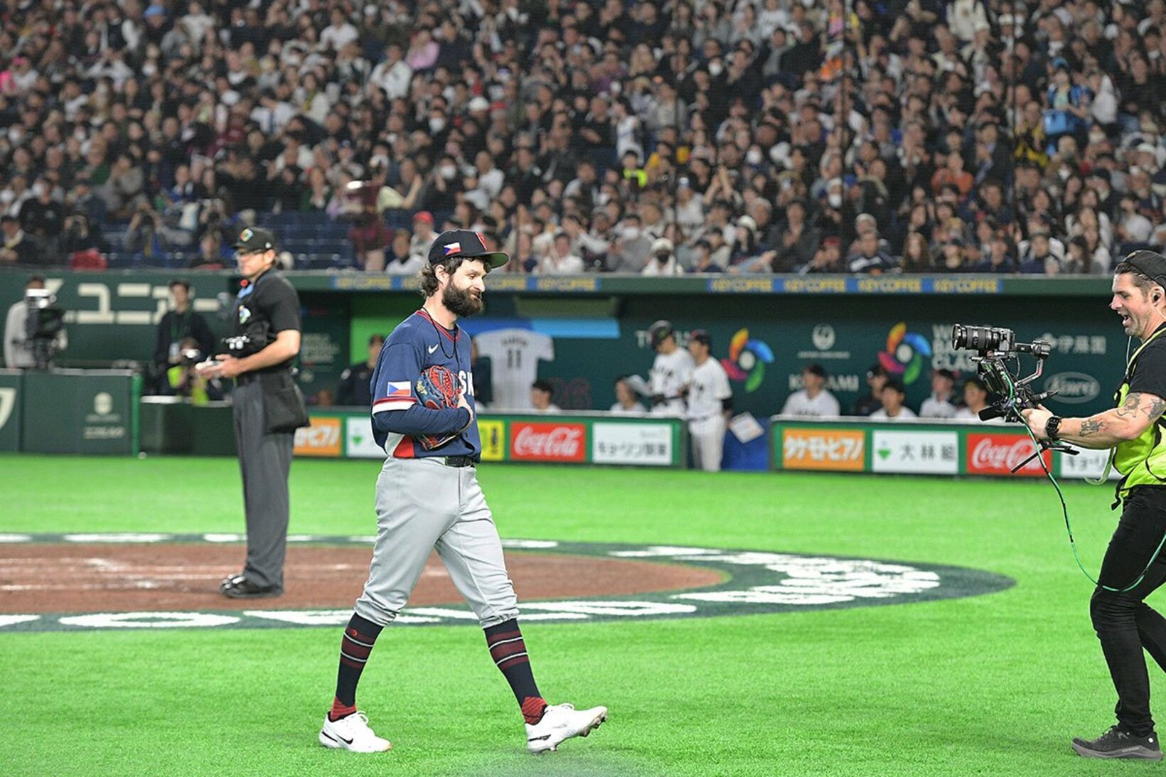 ５回裏、球数制限で静かにマウンドを降りたサトリア