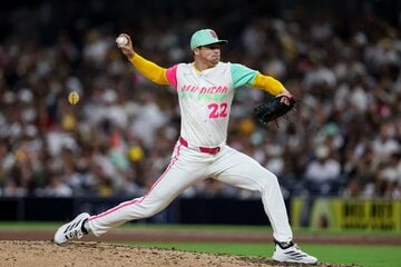 パドレスに移籍したメーソン・ミラー（ロイター）