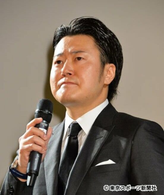 仕事復帰の舞台あいさつで謝罪した遠藤要