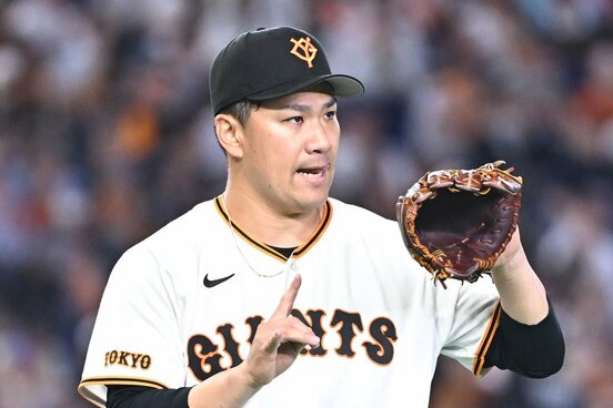 ７回７安打１失点だった巨人・田中将大