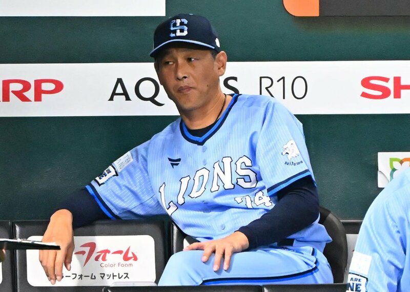 貧打から抜け出せない西武の西口監督