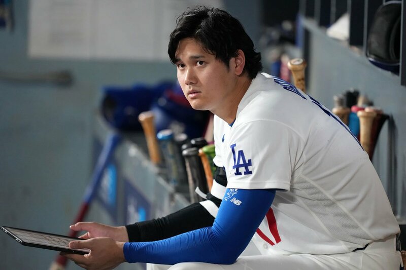 不振が続く大谷（ロイター）