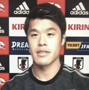  オンライン取材に応じた酒井宏樹