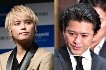  手越㊧と山口容疑者