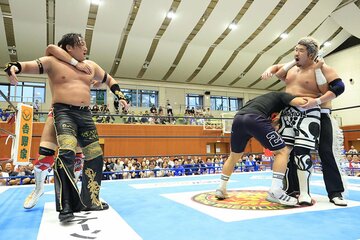 Ｇ１出場者決定戦も控え、火花散らしまくりのYuto-Ice(右)とタイチ