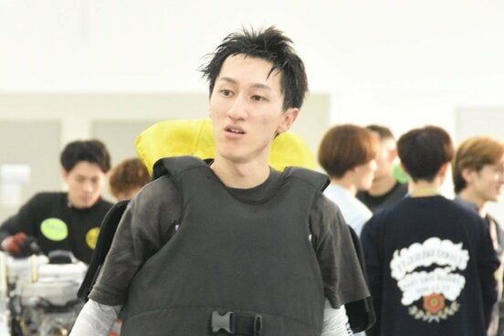 前検日からペラ調整に臨んだ飛田江己