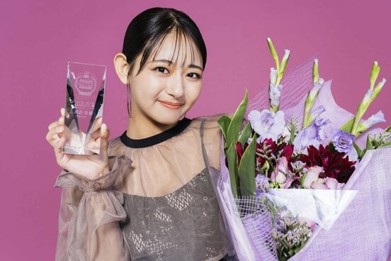 「グラジャパ！アワード２０２３」インフルエンサー部門で初受賞した“すみぽん〟こと高倉菫