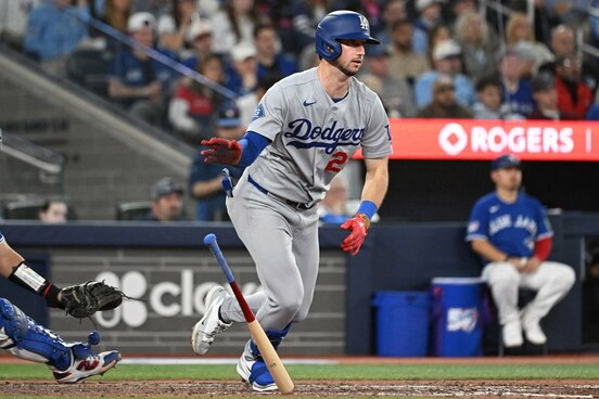 9回、適時打を放つカイル・タッカー（ロイター）