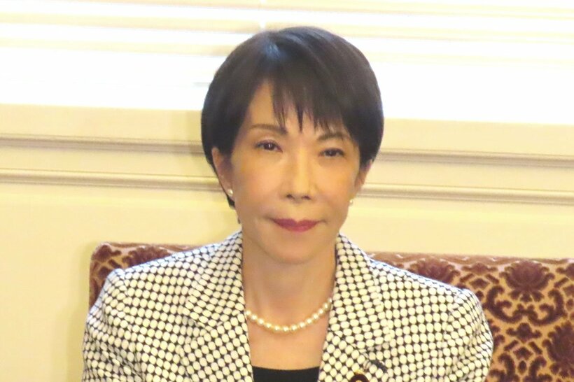 参院本会議を終え、自民党役員会に出席した高市早苗首相