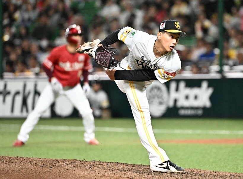 ５回無失点と好投したソフトバンク・前田悠伍
