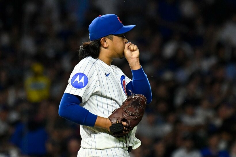アスレチックス戦で複数被弾した今永昇太（ロイター）