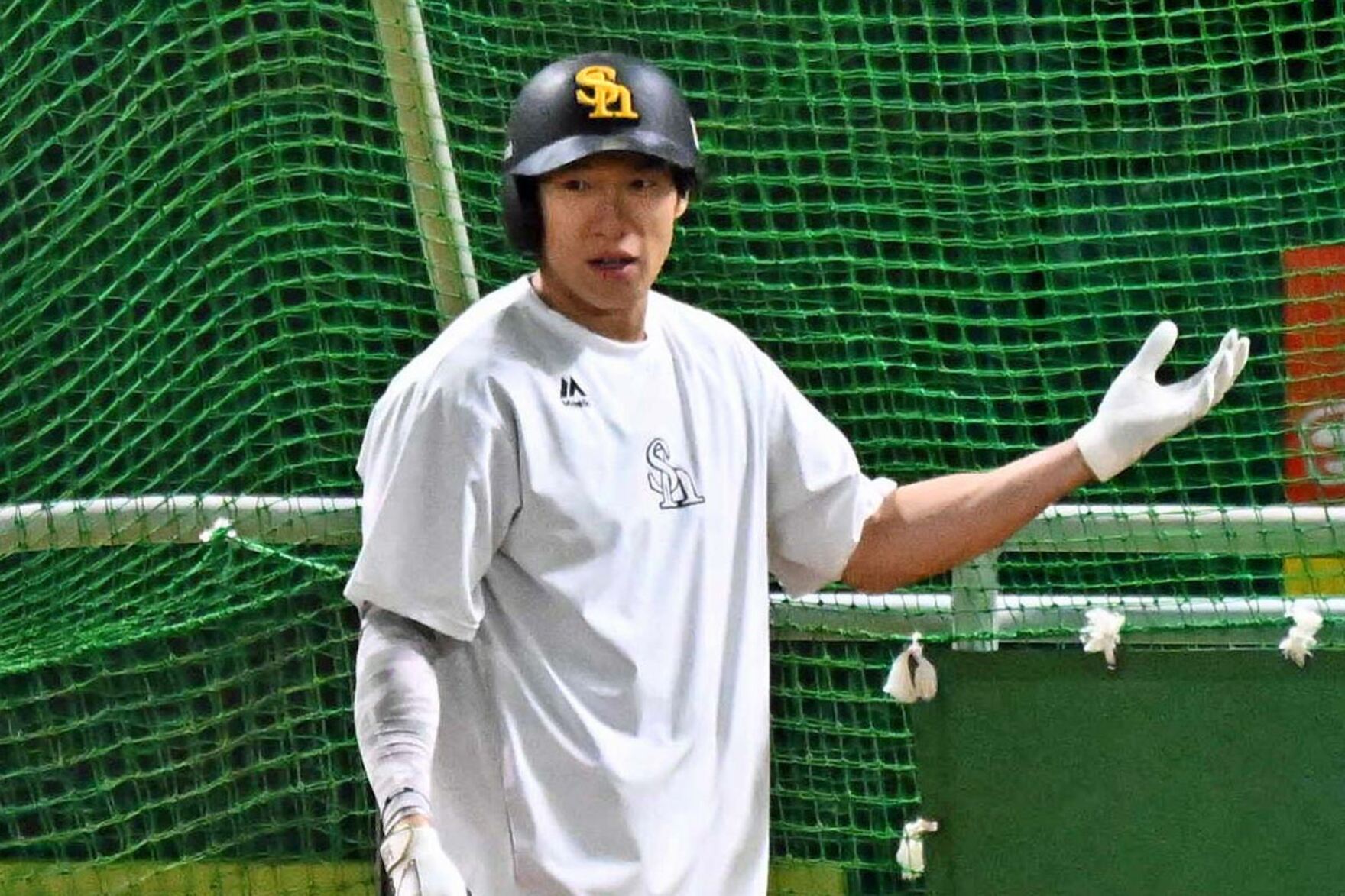 ポストシーズンでの大暴れを誓った柳田悠岐