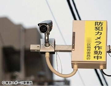 街中の至る所に防犯カメラはある