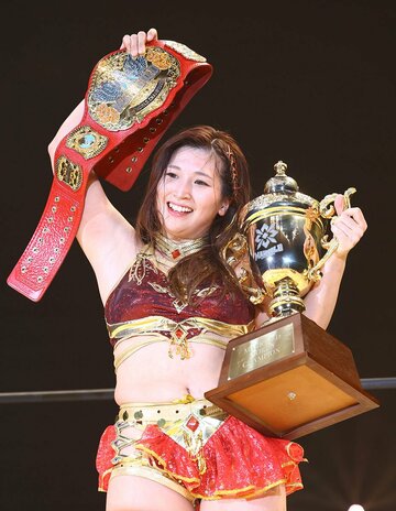 大田区のメインで昨年の雪辱を果たしたワールド王者・青野未来